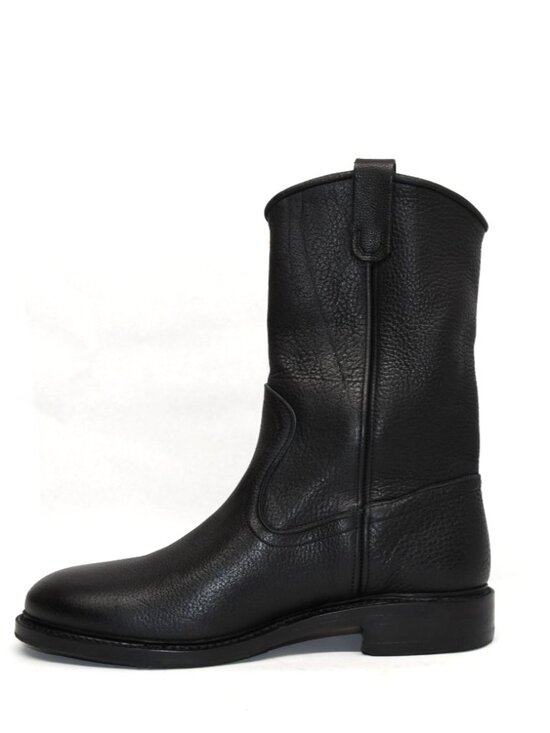 New! Allen Edmonds Dallas Roper Boots Made in USA 10.5D Black Leather 7809 DD532 main image 5